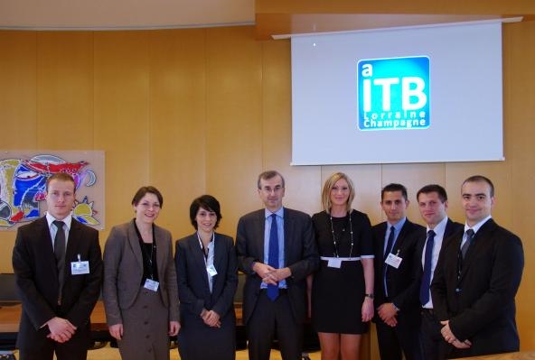 Le bureau de l'AITB Lorraine Champagne